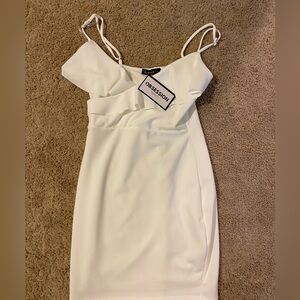 Small White polyester dress